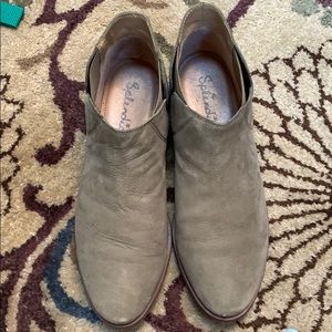 Splendid suede booties